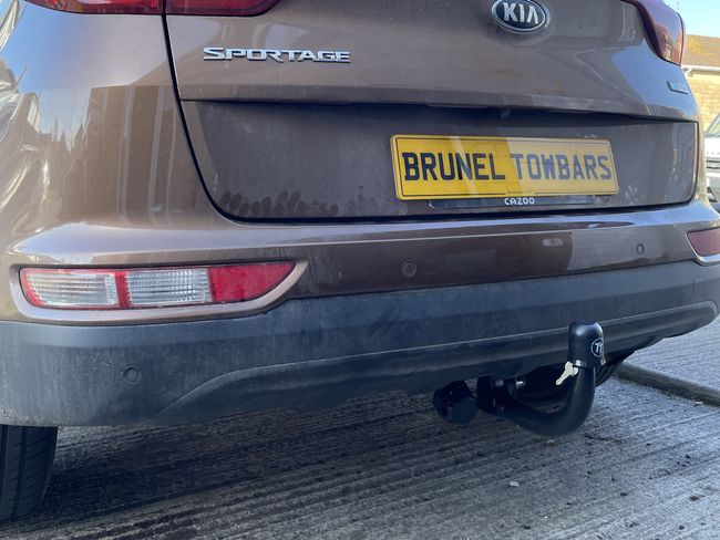 KIA Sportage Towbar supplied and fitted by Brunel Autoelectrics and Towbars