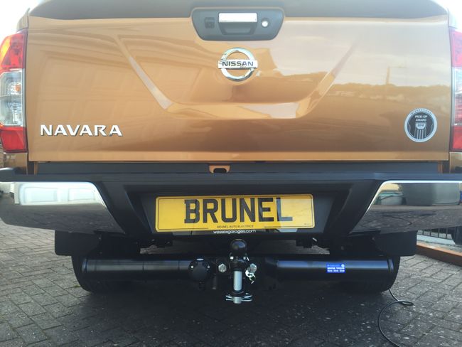 Nissan Navara Towbar supplied and fitted by Brunel Autoelectrics and Towbars